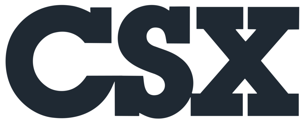 CSX Railroad logo
